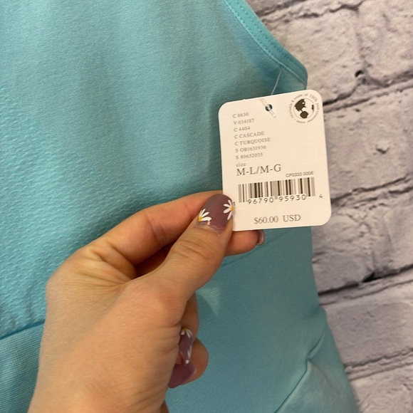 NWT FP Movement Every Single Time Runsie - Cascade / Turquoise - Size M/L - Picture 10 of 17